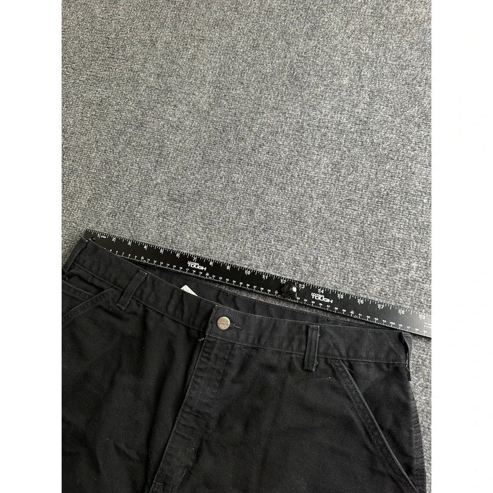 Mens Carhartt B11 BLK Dungaree Fit Carpenter Work Pants, Size 40x30